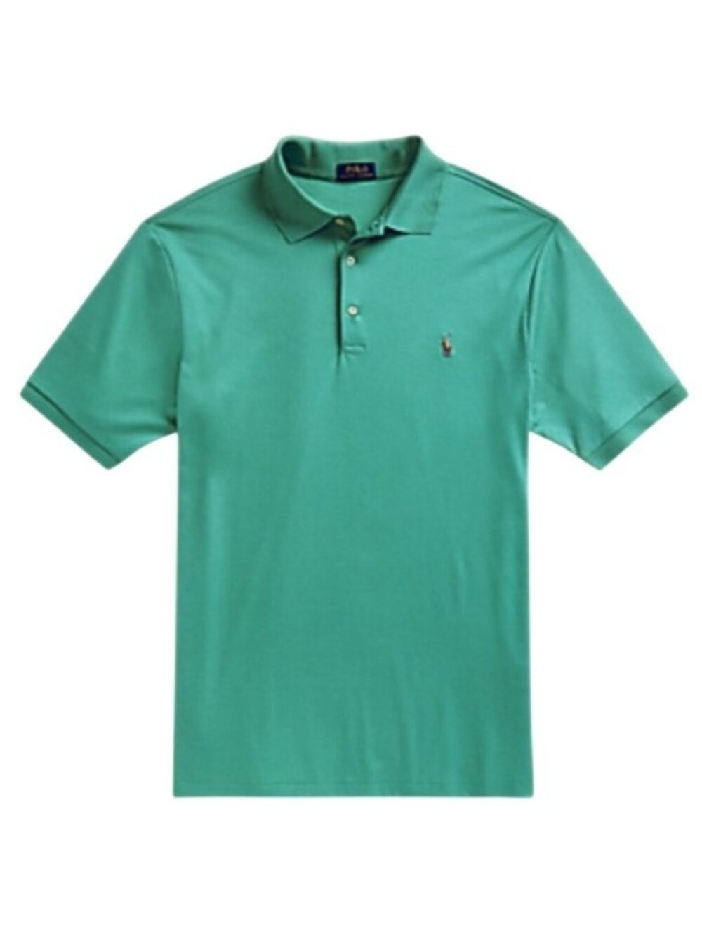 Polo Ralph Lauren Soft Cotton Polo 4XLT Big Tall Green Pony Preppy Classic Shirt
